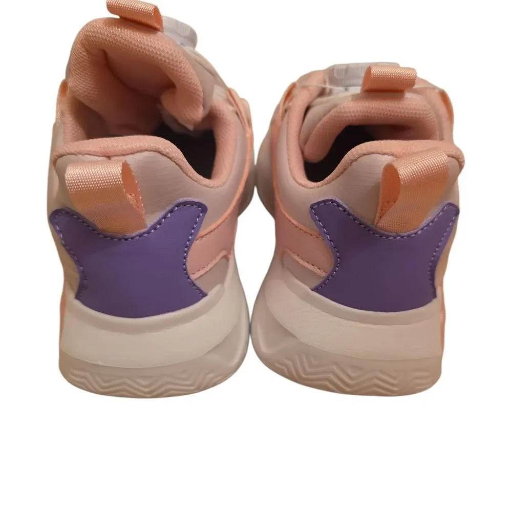 Stylish Pink and Purple Sneakers